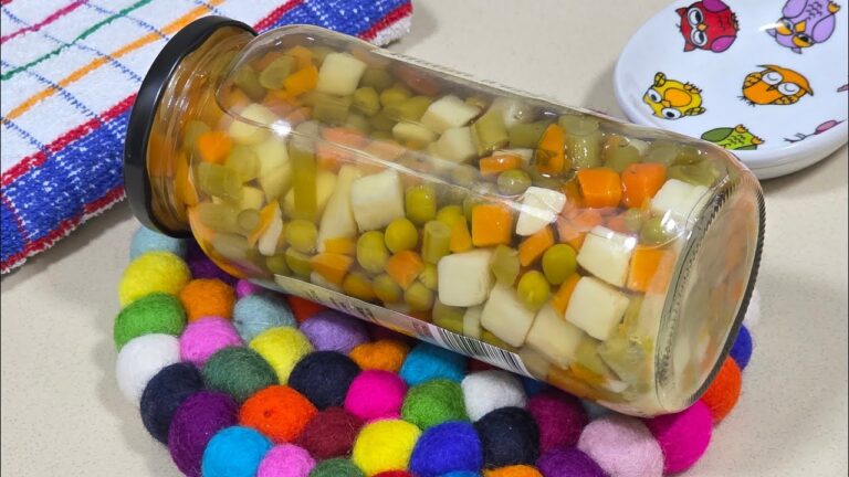 macedonia de verduras de bote como cocinarlas