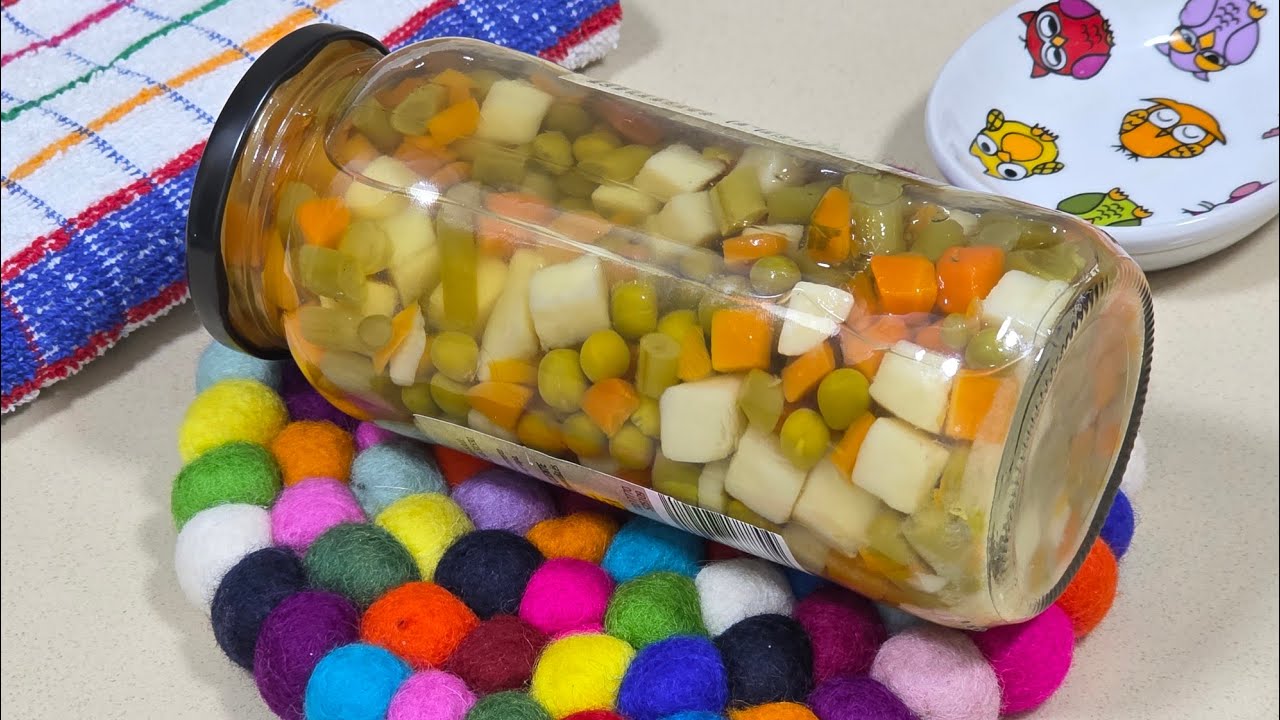 macedonia de verduras de bote como cocinarlas