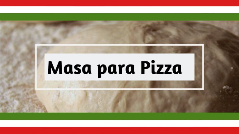 masa de pizza con levadura royal