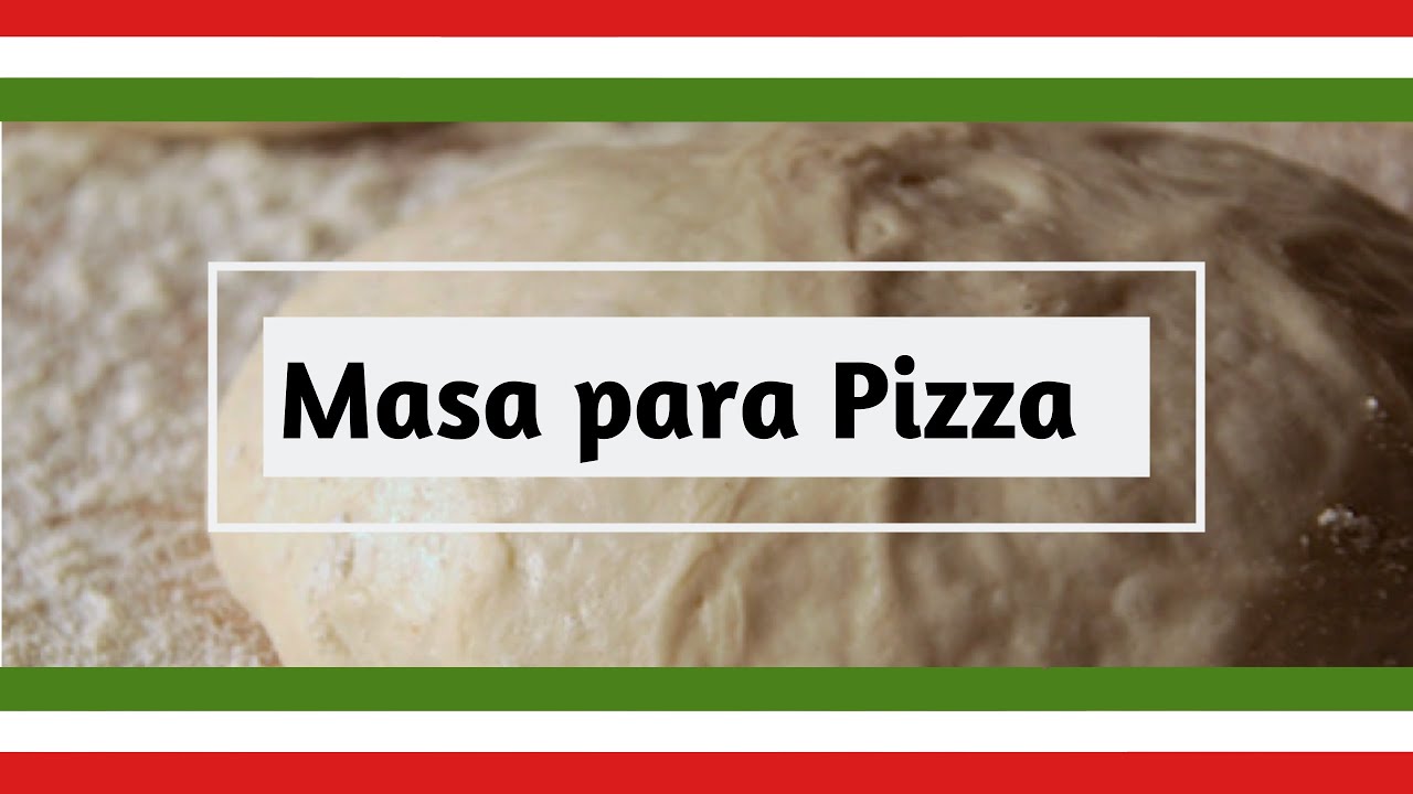 masa de pizza con levadura royal