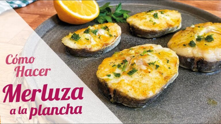 medallones de merluza a la plancha
