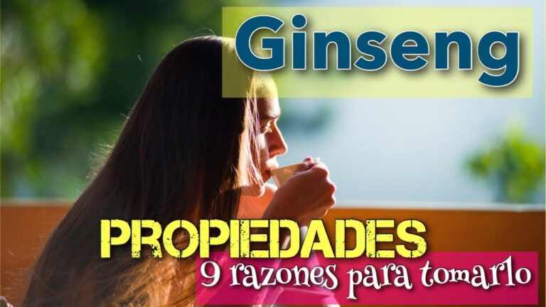 para qué sirve el ginseng rojo