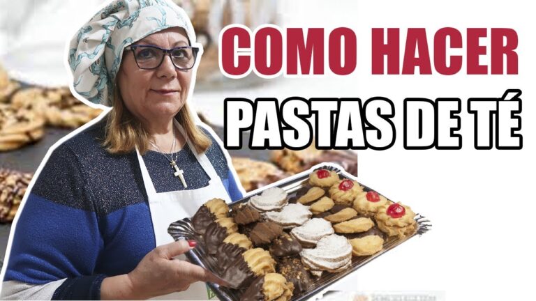 pastas de té receta dela abuela