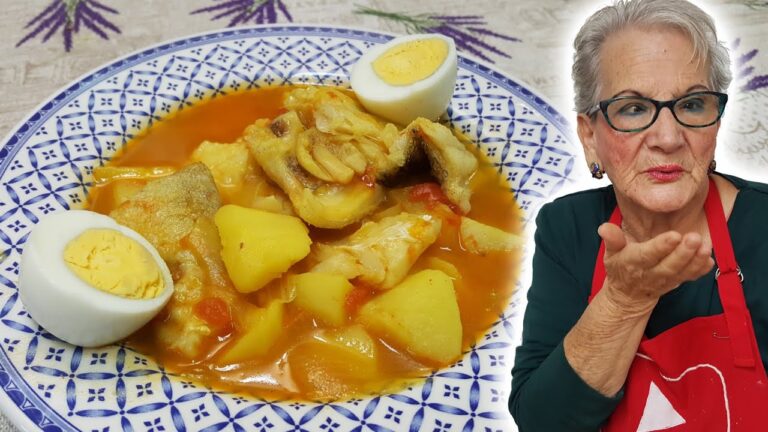patatas con bacalao al estilo de la abuela