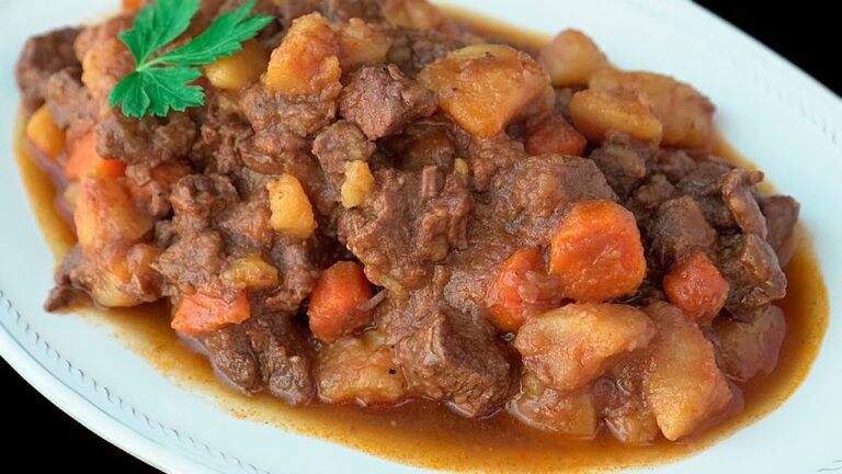 patatas con carne olla express tiempo