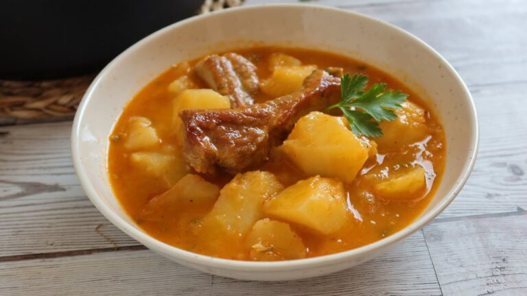 patatas con costillas receta dela abuela