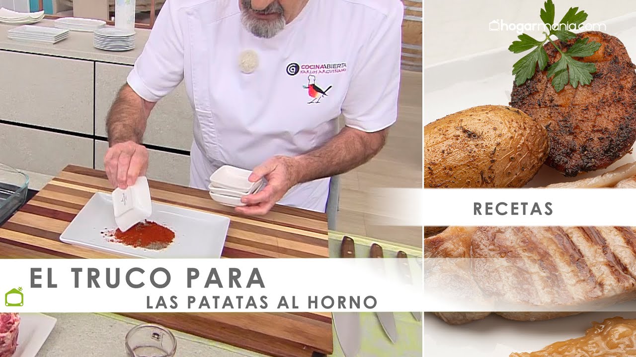 patatas panaderas al horno karlos arguiñano