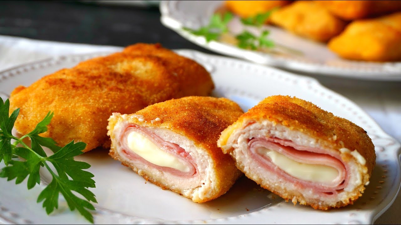 pechuga de pollo rellena de jamon y queso