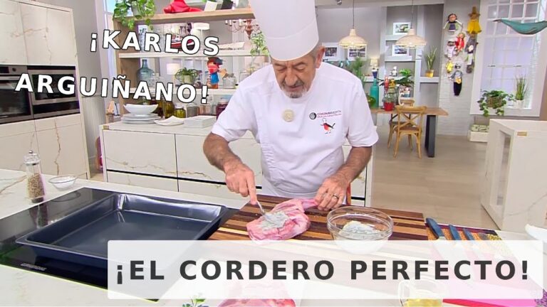 pierna de cordero al horno arguiñano