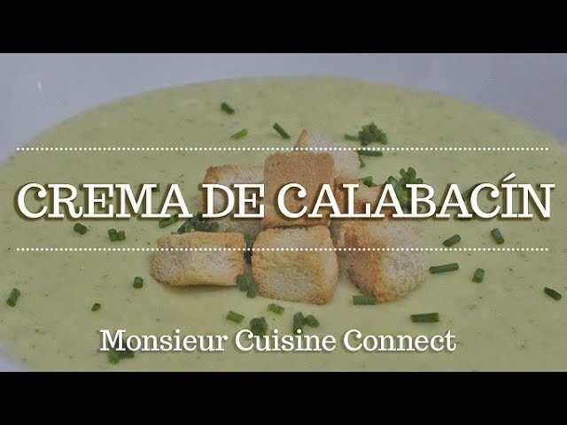 pure de calabacin en monsieur cuisine
