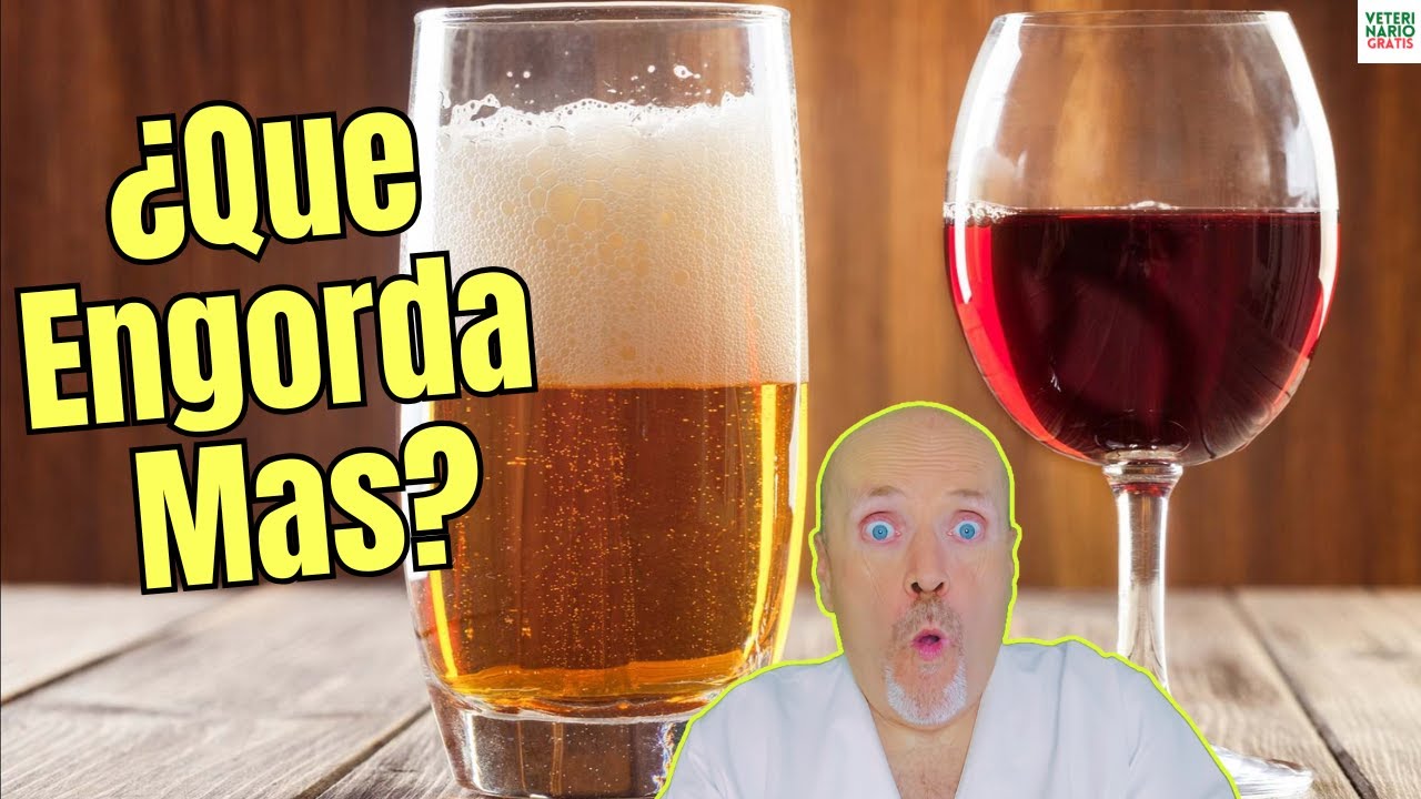 que tiene mas calorias el vino o la cerveza