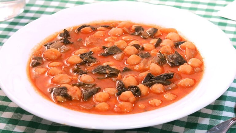 receta acelgas con garbanzos de bote