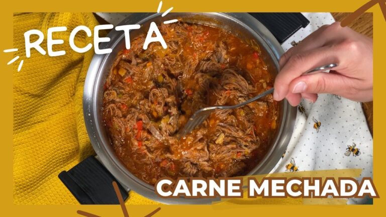 receta de carne mechada en salsa