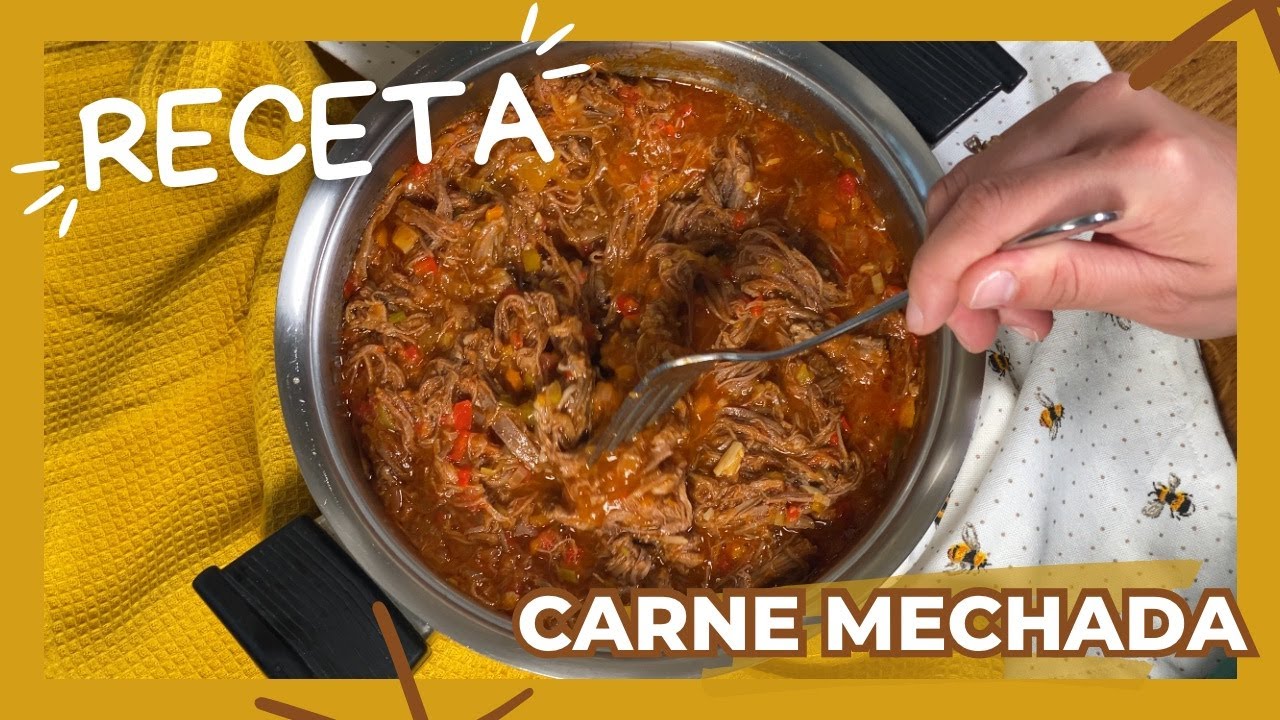 receta de carne mechada en salsa