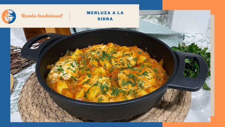 receta de merluza a la sidra