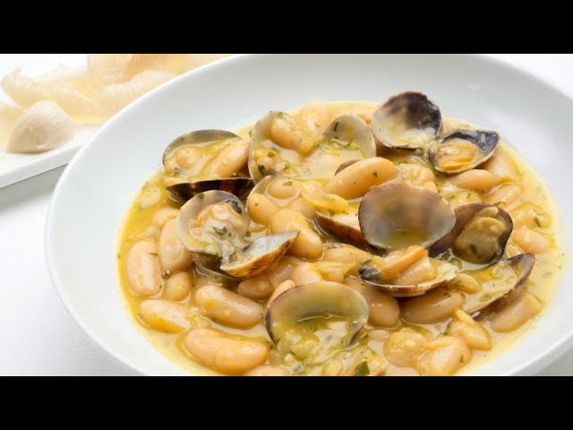 receta fabes con almejas casa gerardo