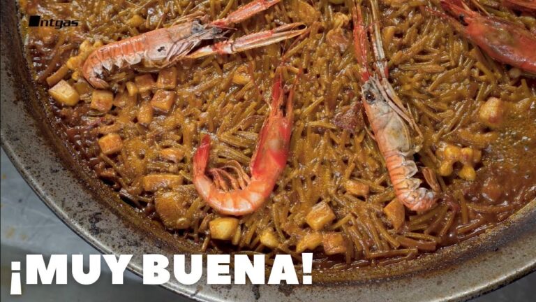receta mejor fideuà de gandia premio