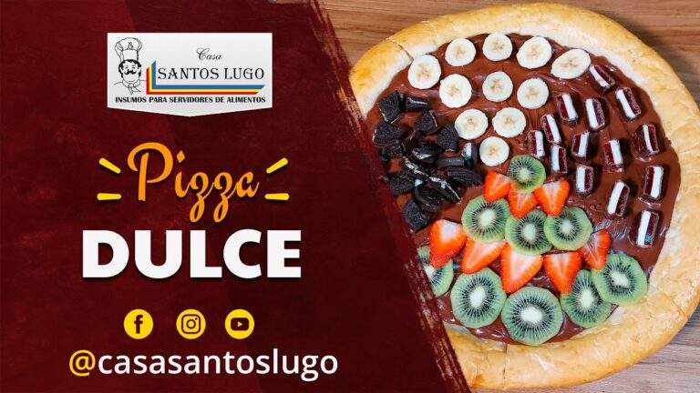 recetas dulces con masa de pizza comprada