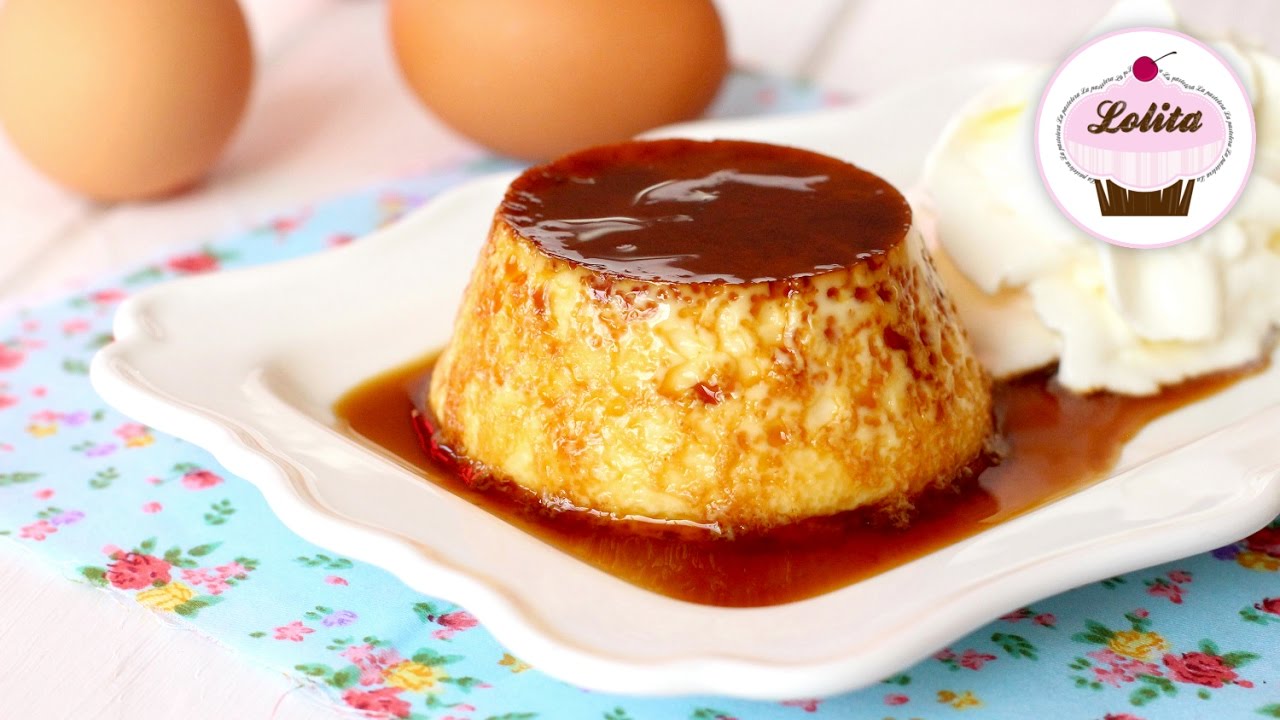 recetas flan de huevo al baño maria