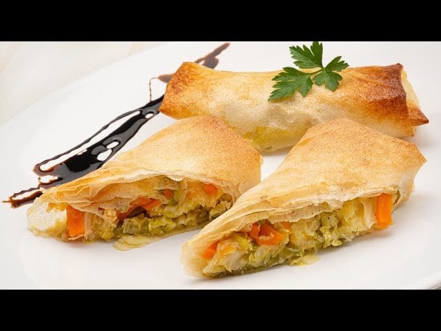 rollitos de primavera al horno arguiñano