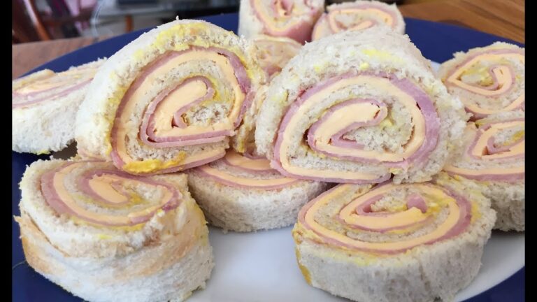 rollo de jamon york y queso