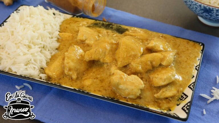 salsa curry sin leche de coco