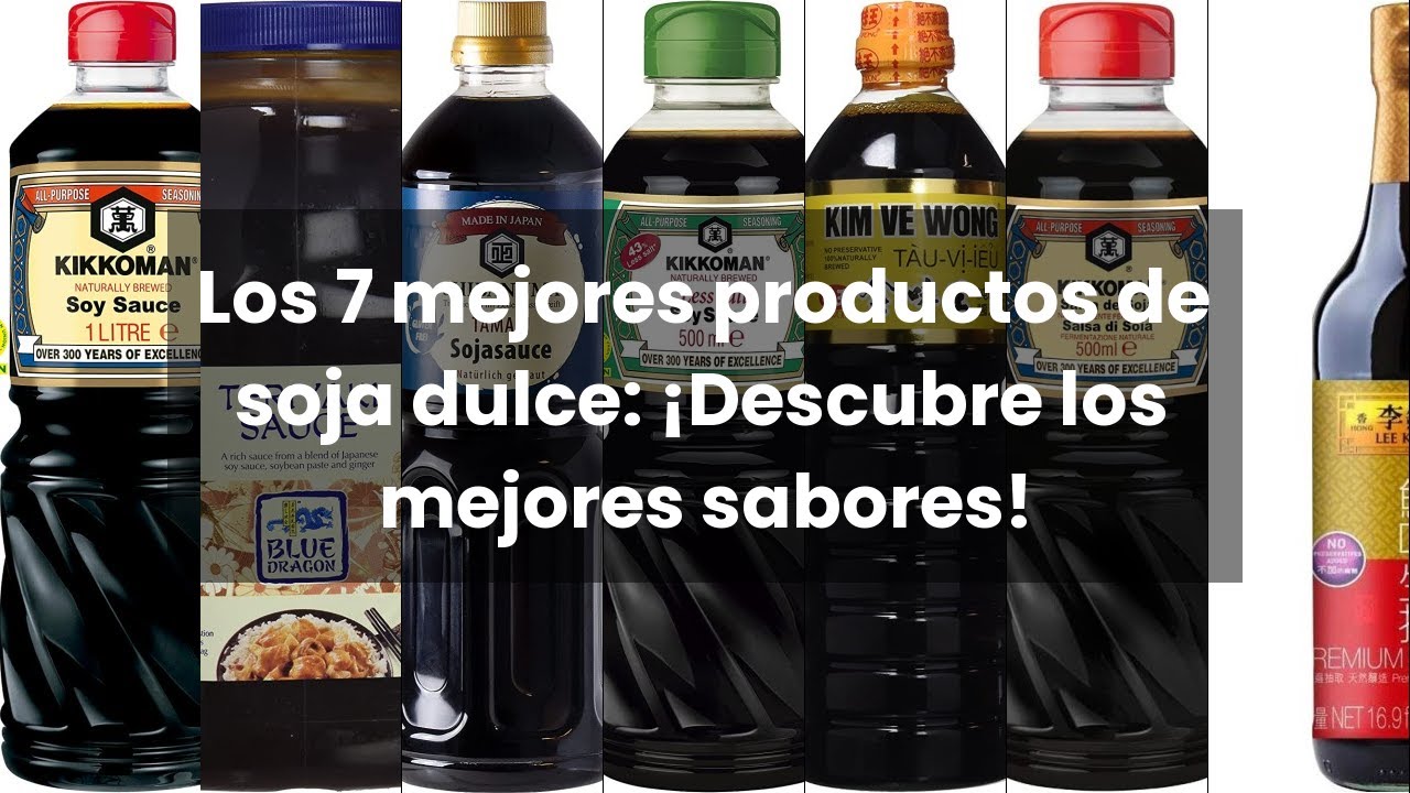 salsa de soja dulce o salada