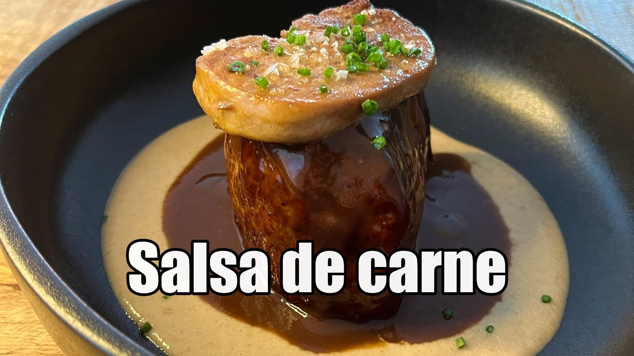 salsa de vino tinto para solomillo wellington