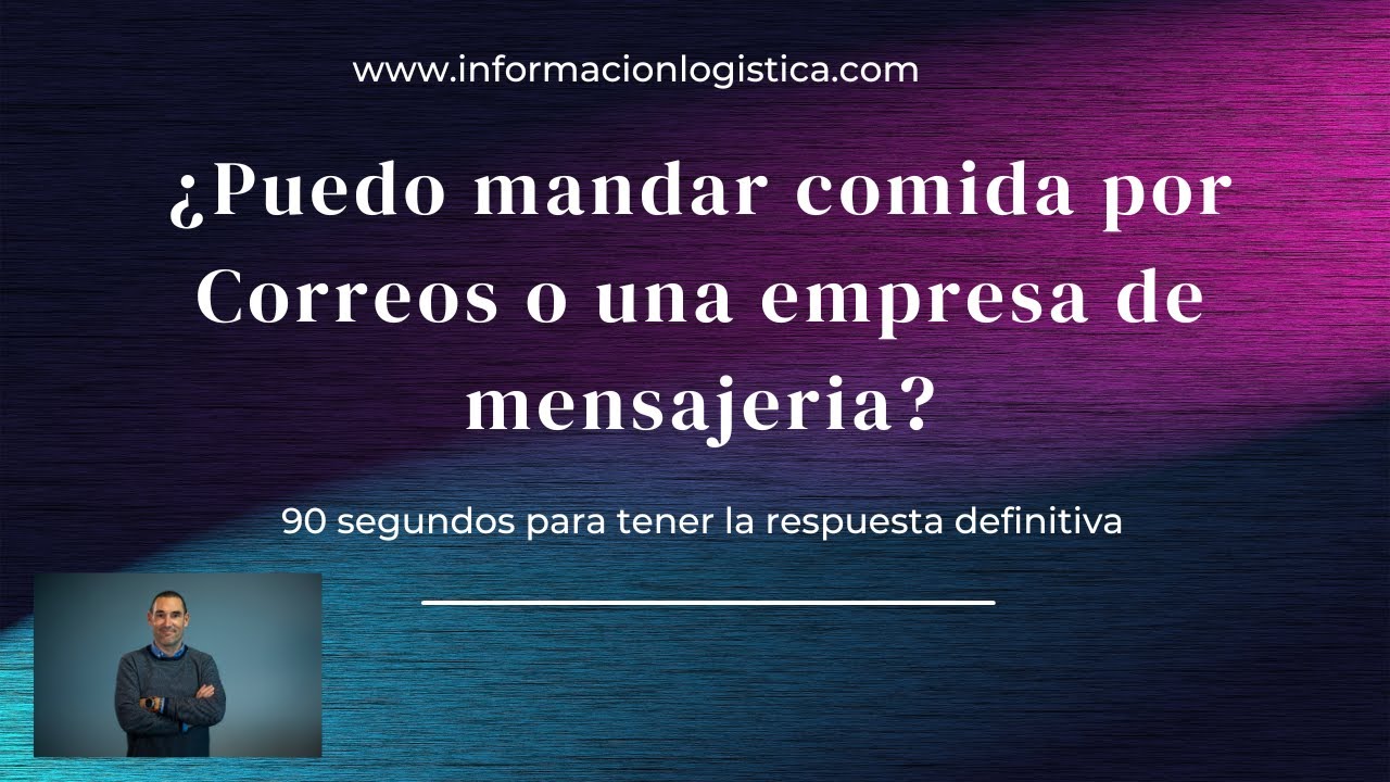 se puede enviar jamon por correo