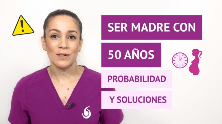 se puede ser madre a los 50