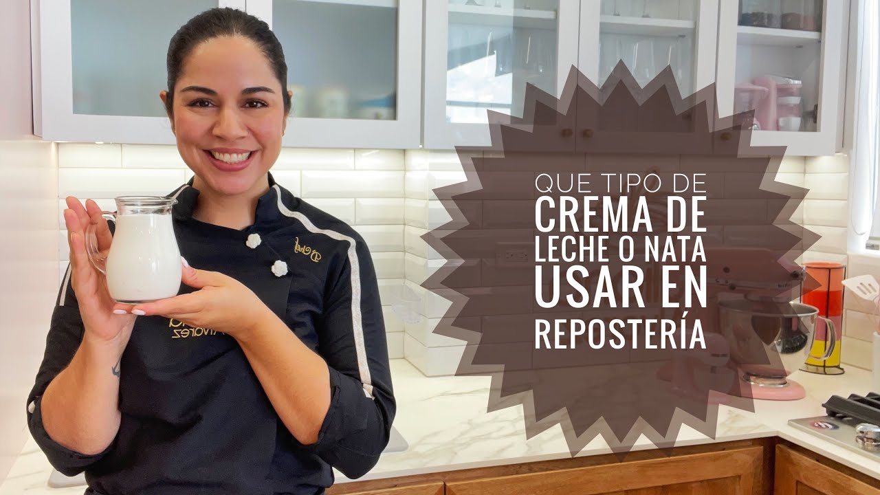se puede usar nata para cocinar en postres
