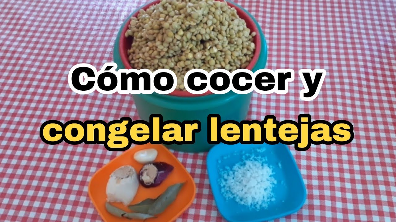 se pueden congelar las lentejas hechas