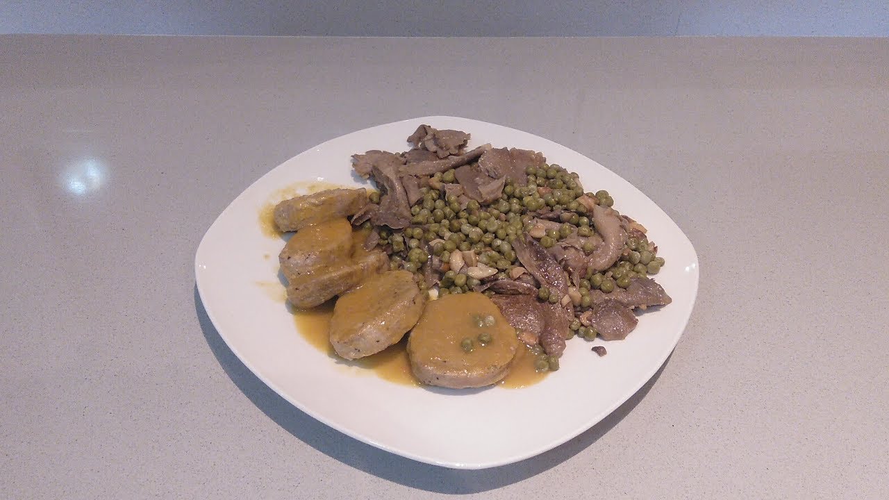 solomillo con salsa de naranja y soja