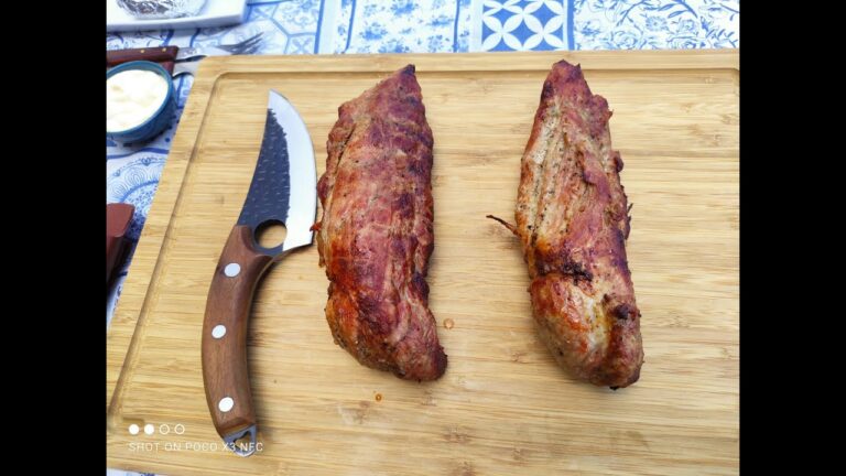 solomillo de cerdo a la brasa