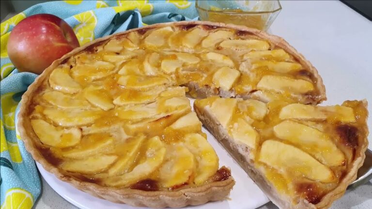 tarta de manzana con masa quebrada mercadona