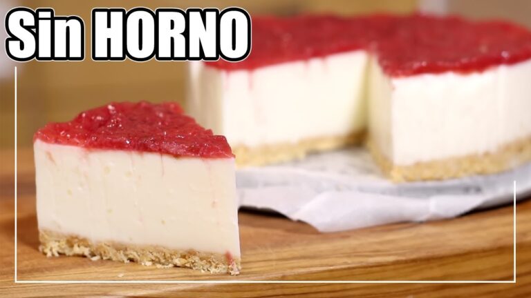 tarta de queso sin nata ni cuajada