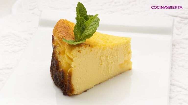tarta de queso tradicional al horno arguiñano
