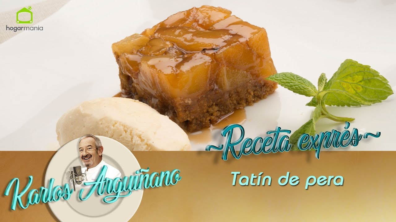 tarta tatin de manzana eva arguiñano