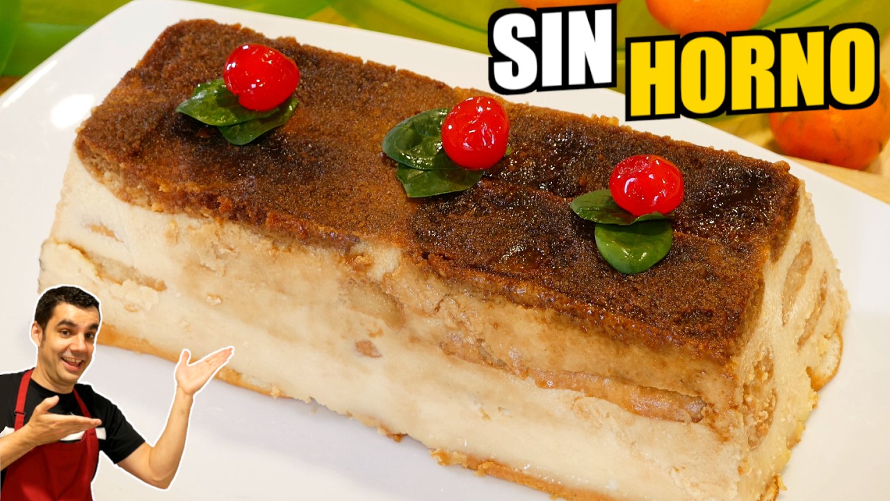 tartas sin horno con bizcochos de soletilla