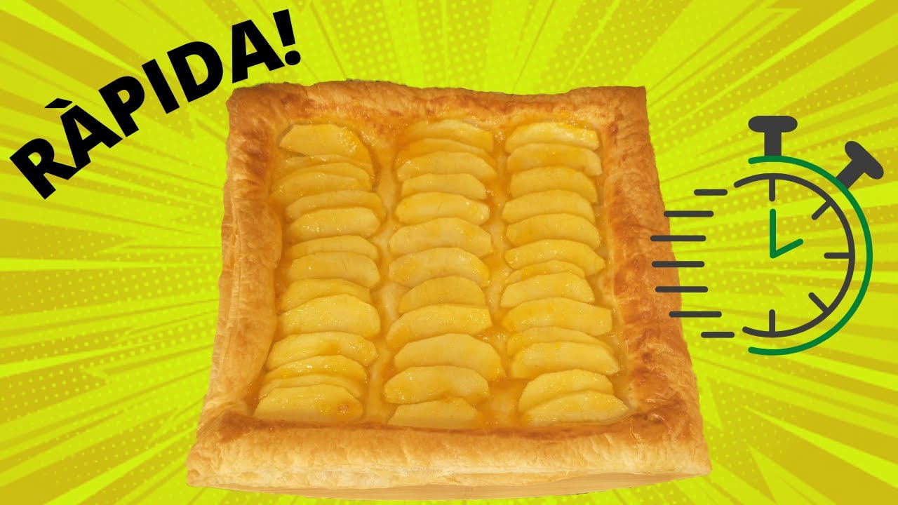 tatin de poma amb pasta de full