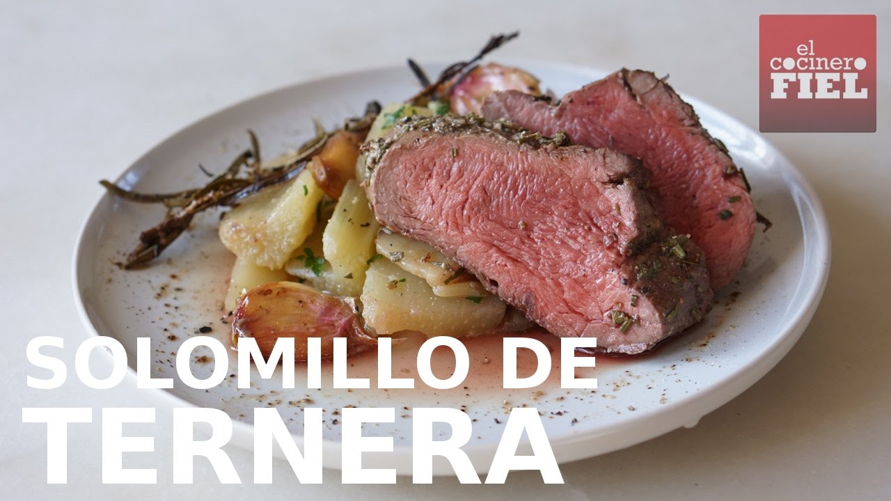 temperatura del solomillo de ternera al horno