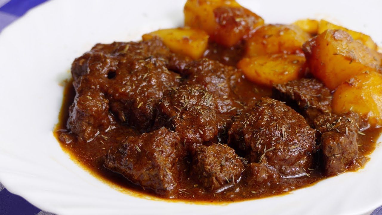 ternera en salsa como en los bares
