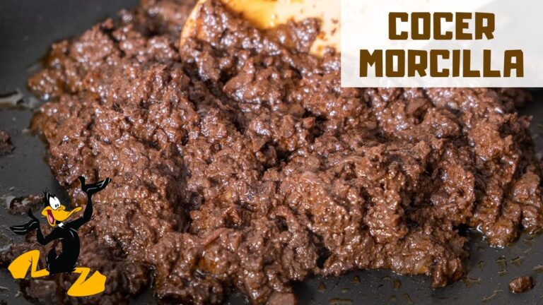 tiempo de coccion de la morcilla