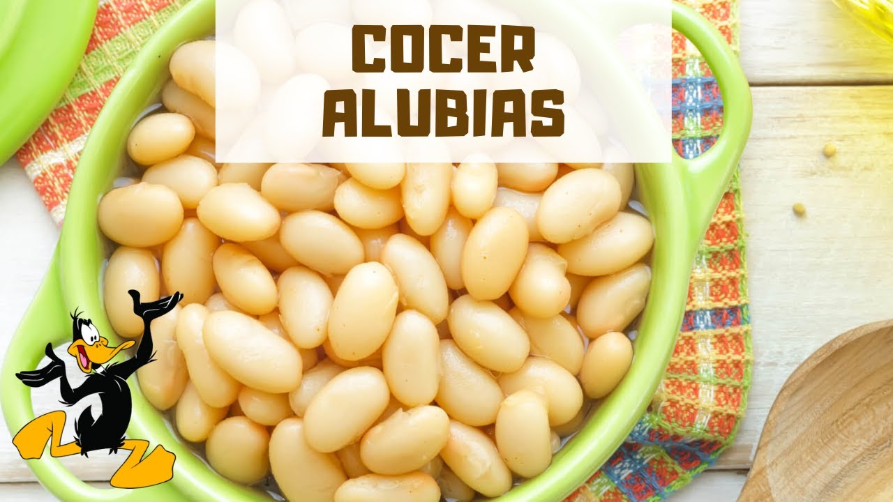 tiempo de cocción de las alubias blancas
