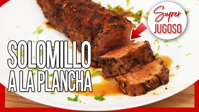 tiempo de cocción de un solomillo de cerdo entero