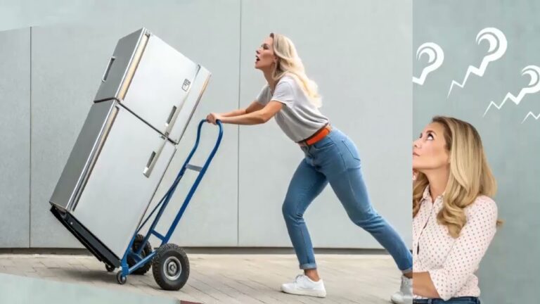 tiempo para conectar un refrigerador despues de moverlo