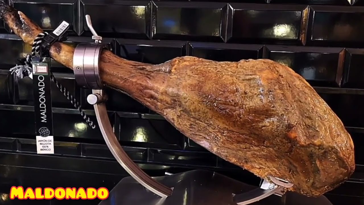 tipo de jamon de cerdo iberico de gran calidad