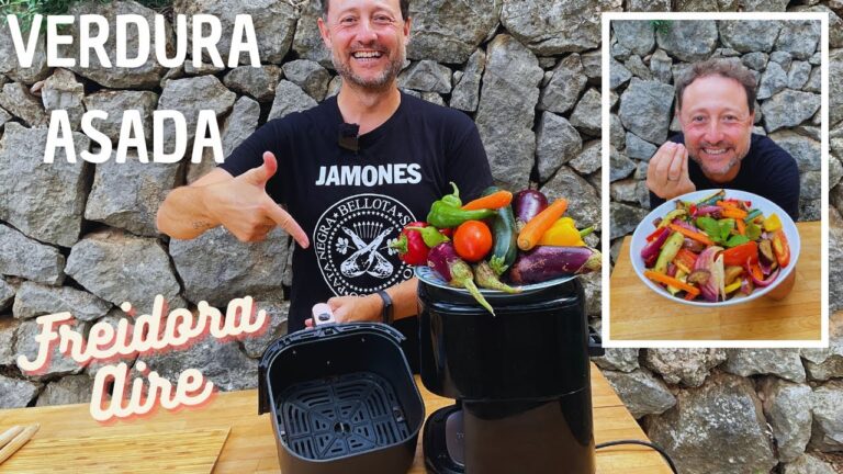 verduras en freidora de aire cosori